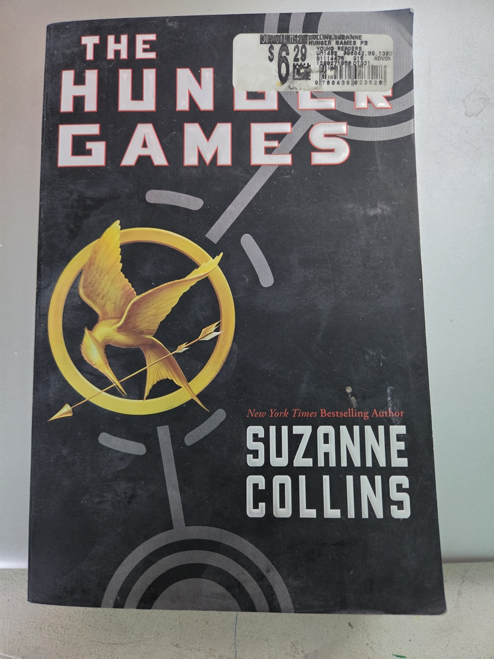 The Hunger Games Suzanne Collins Paperback Book 1 Dystopian YA